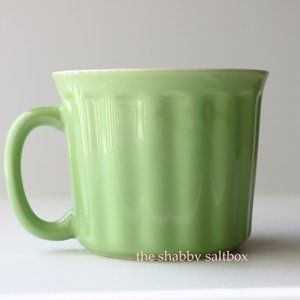 Good Cook 16 Oz. Stoneware Jadite Green Mug Dishwasher Microwave Oven Safe Cup